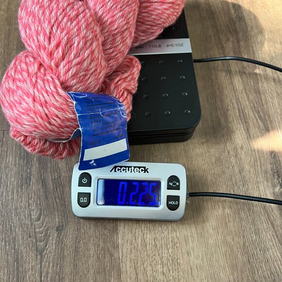 100% Peruvian Wool  Pink / 100% Raw Hand Dyed Cotton Purple Yarn Bundle - Picture 11 of 11